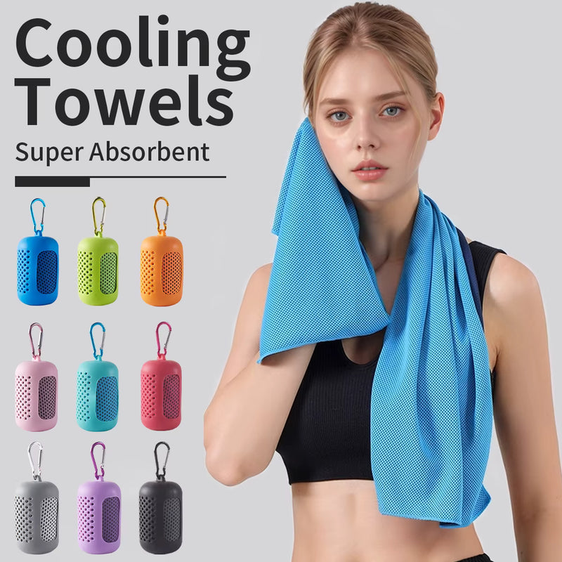 The Cold Towel - Instant Cooling Towel for Sports, Gym & Travel